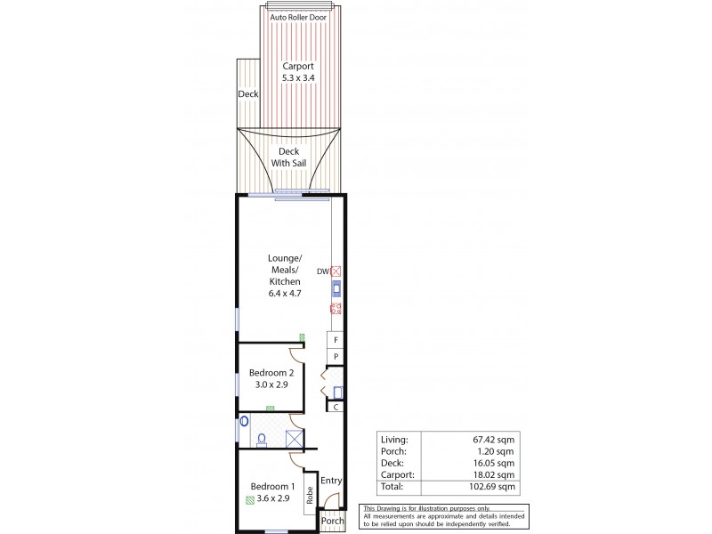6 Phillipson Circuit, Mawson Lakes SA 5095 Floorplan