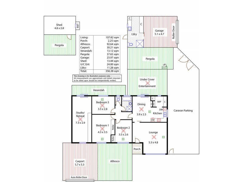 25 Earlsfield Avenue, Salisbury East SA 5109 Floorplan