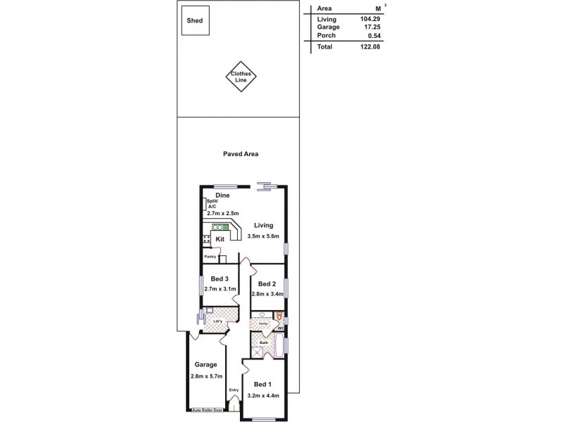 97a Fenden Road, Salisbury Plain SA 5109 Floorplan
