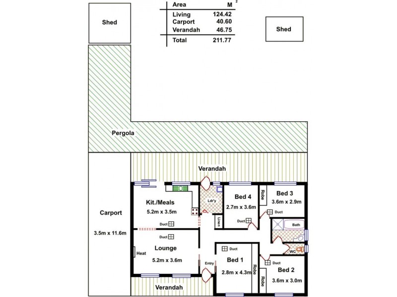 8 Galleon Drive, Paralowie SA 5108 Floorplan