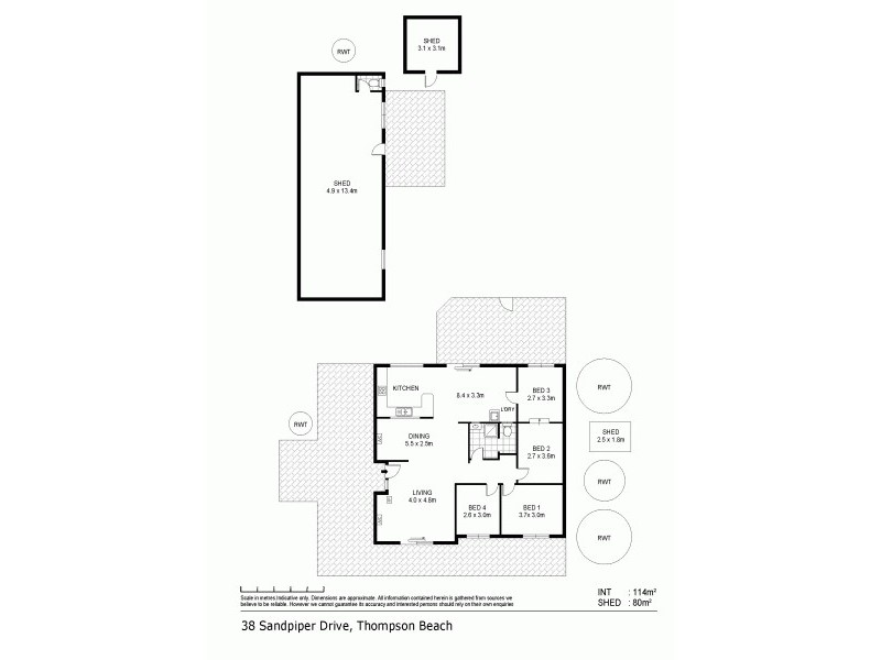 38 Sandpiper Drive, Thompson Beach SA 5501 Floorplan
