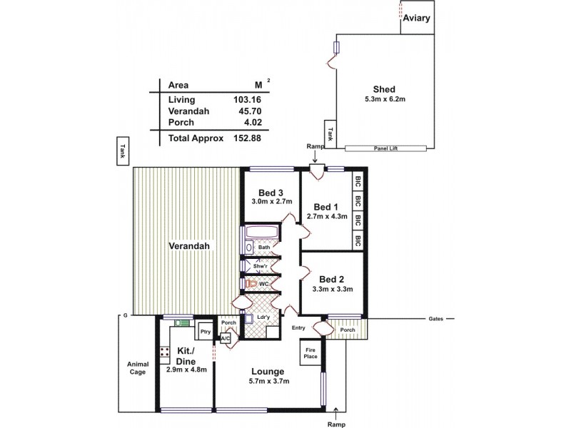 12 Yorktown Road, Elizabeth East SA 5112 Floorplan