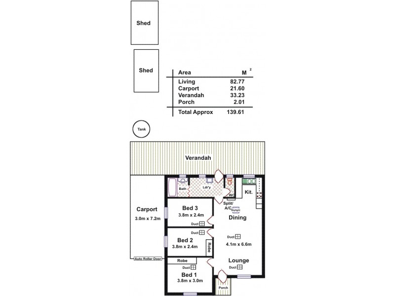 39 Hogarth Road, Elizabeth South SA 5112 Floorplan