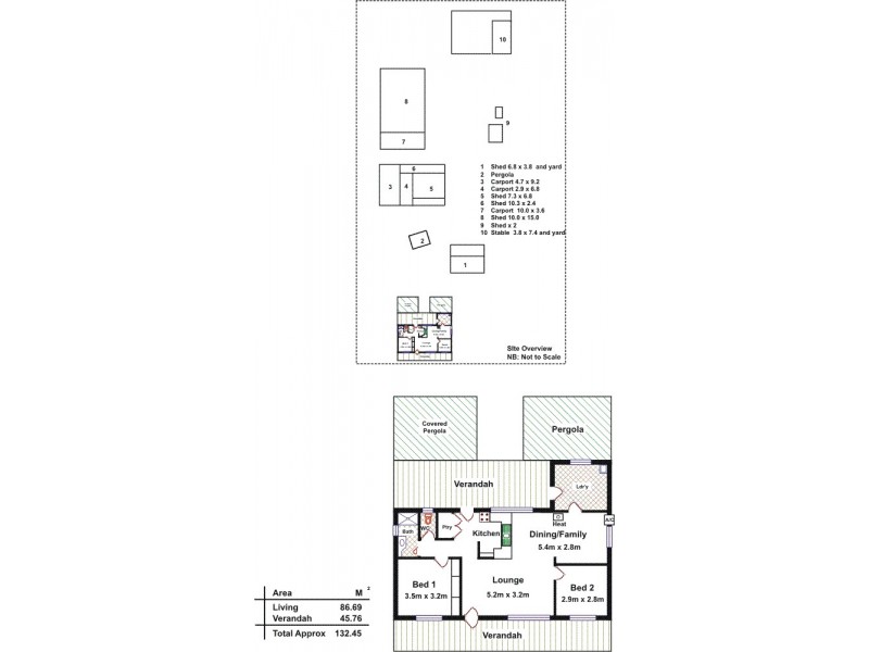 198 Dawkins Road, Lewiston SA 5501 Floorplan