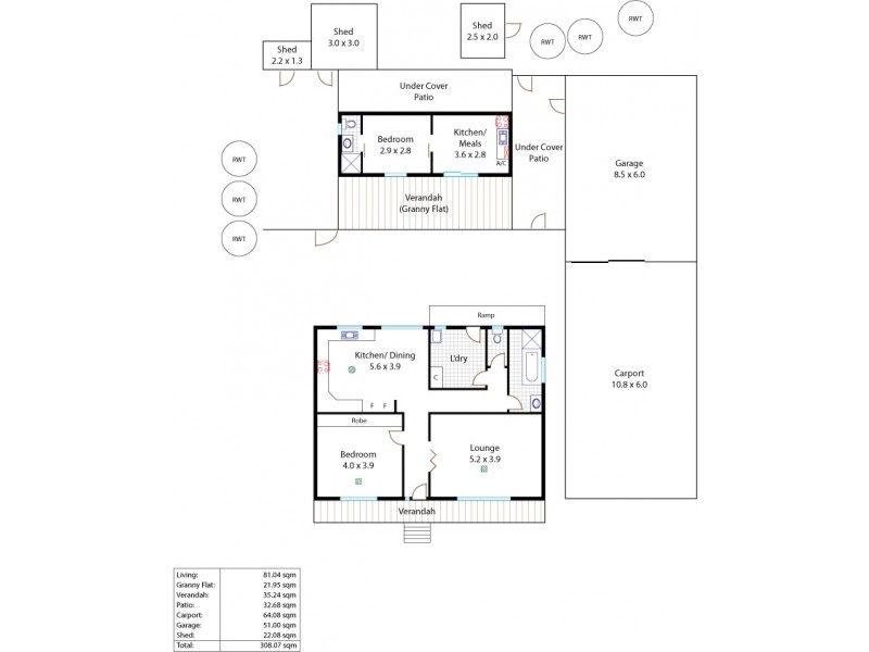 16 Teal Crescent, Thompson Beach SA 5501 Floorplan