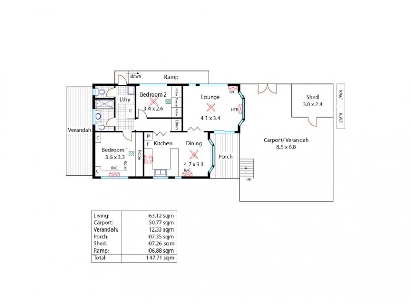 Site 53 Third Avenue, Hillier SA 5116 Floorplan