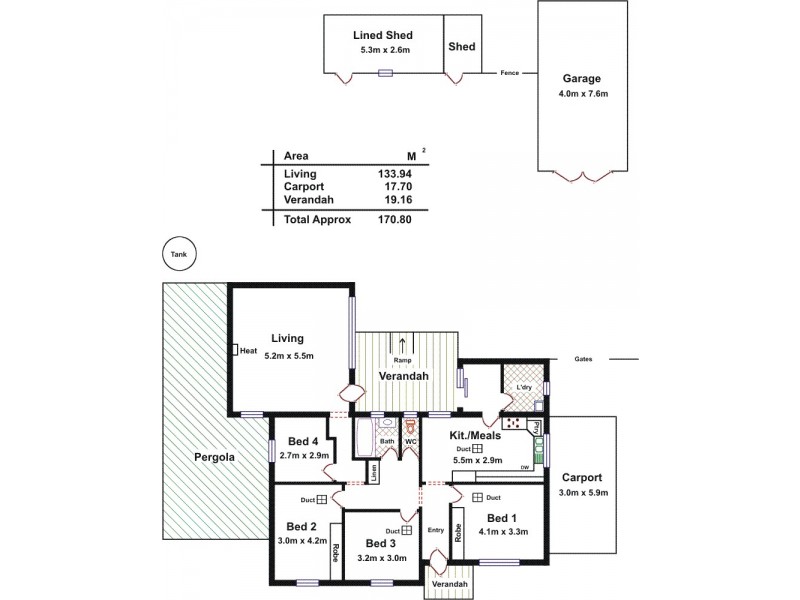 86 Coppleridge Drive, Elizabeth Vale SA 5112 Floorplan