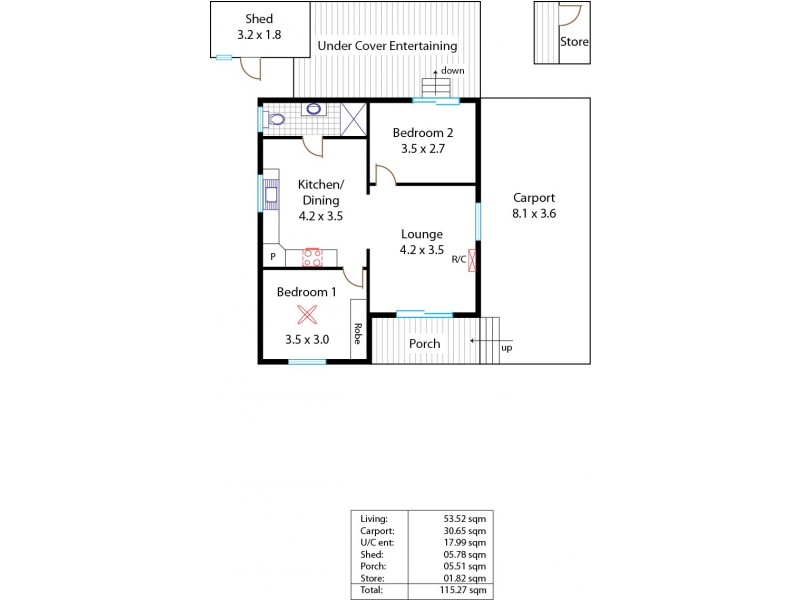 Site 37,1 Andrews Road, Penfield SA 5121 Floorplan