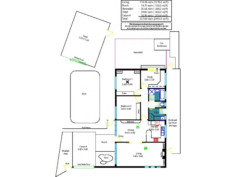 49 De Sassenay Crescent, Modbury Heights SA 5092 Floorplan