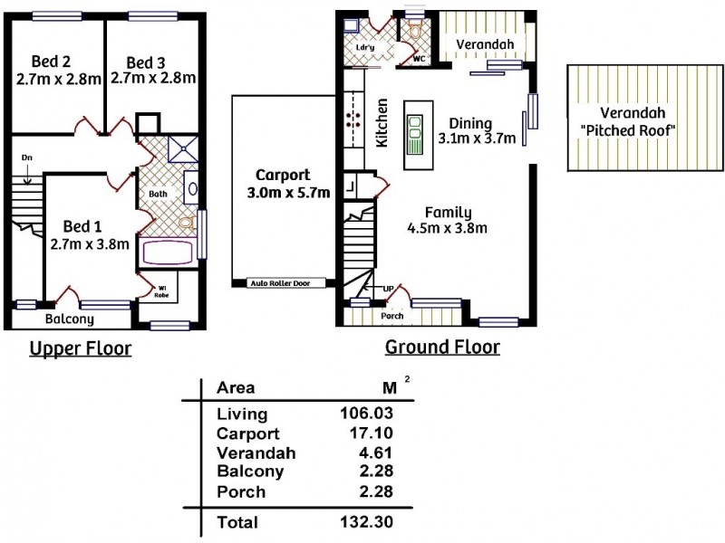 6 Martins Road, Paralowie SA 5108 Floorplan