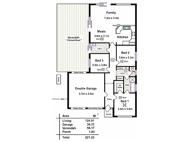 4 Caroline Grove, Paralowie SA 5108 Floorplan