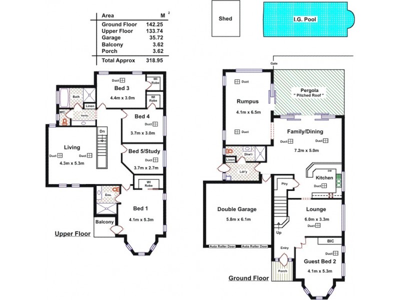 77 Sanctuary Drive, Mawson Lakes SA 5095 Floorplan