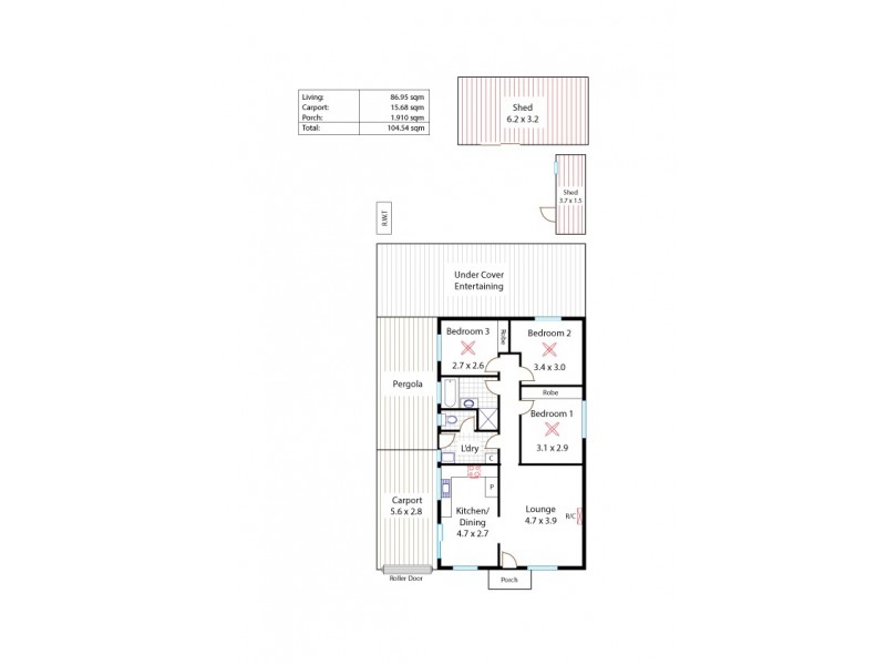 52 Leicester Grove, Andrews Farm SA 5114 Floorplan