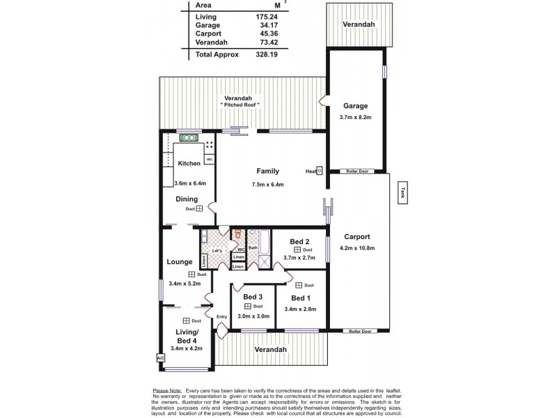 148 Philip Highway, Elizabeth South SA 5112 Floorplan