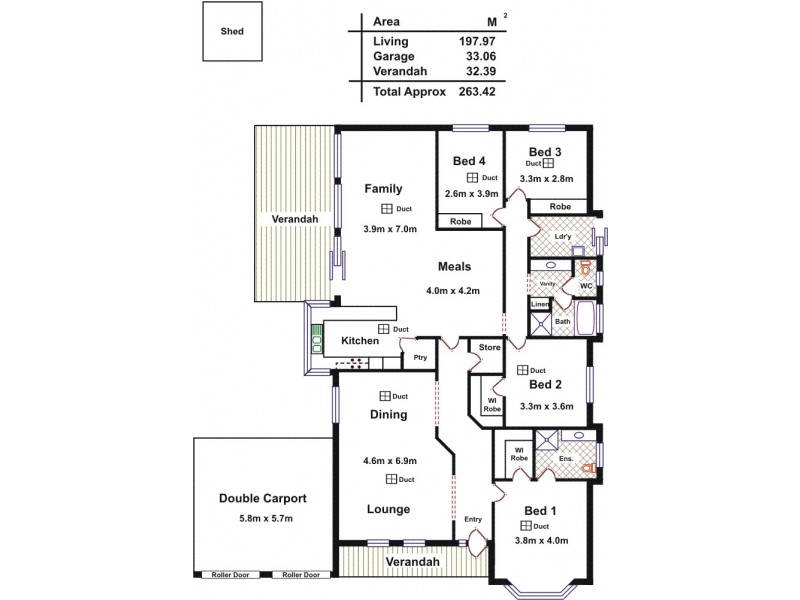 25 Trinity Court, Andrews Farm SA 5114 Floorplan