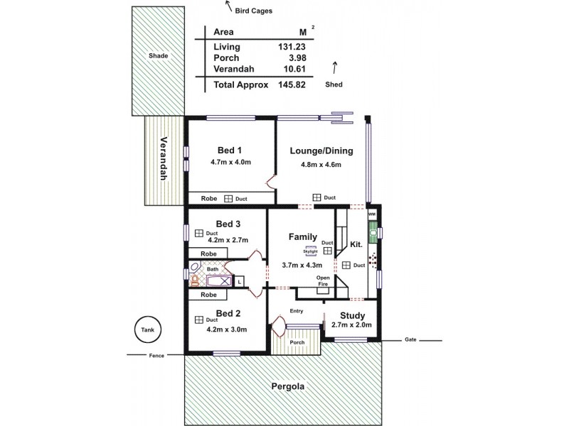 53 Haydown Road, Elizabeth Grove SA 5112 Floorplan