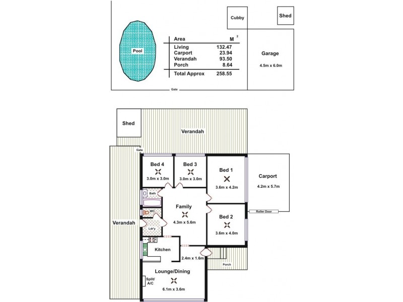 449 Bridge Road, Para Hills SA 5096 Floorplan
