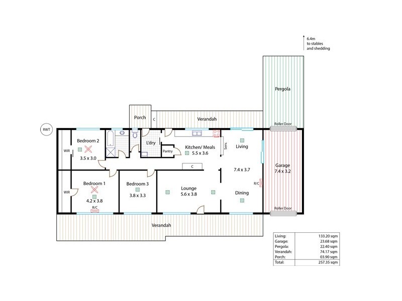 7 Trotters Drive, Globe Derby Park SA 5110 Floorplan