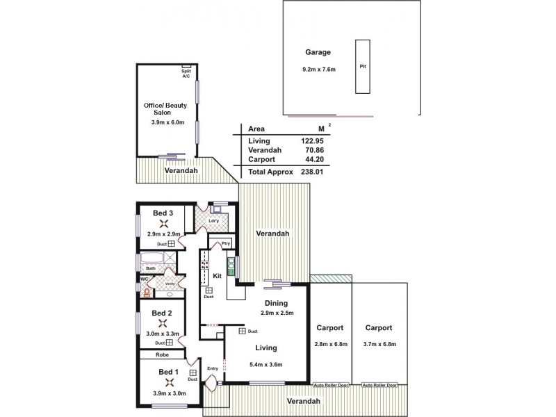 158 Main North Road, Willaston SA 5118 Floorplan