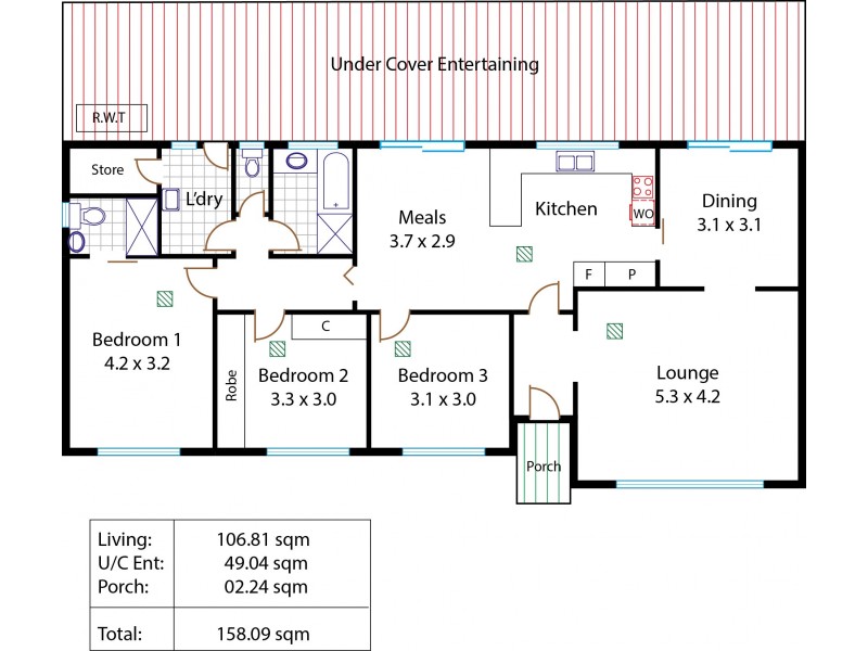 84 Daniel Avenue, Globe Derby Park SA 5110 Floorplan