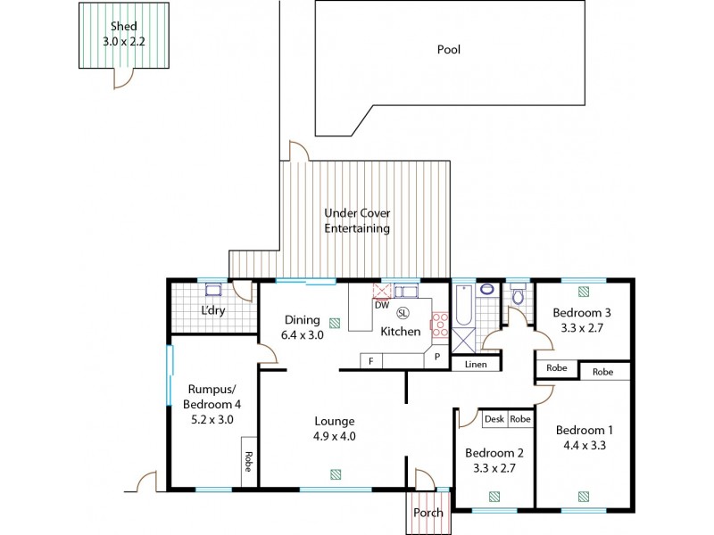 28 Buckingham Drive, Salisbury East SA 5109 Floorplan