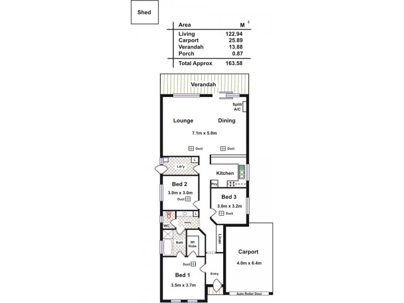 28 Kilsby Street, Elizabeth Park SA 5113 Floorplan