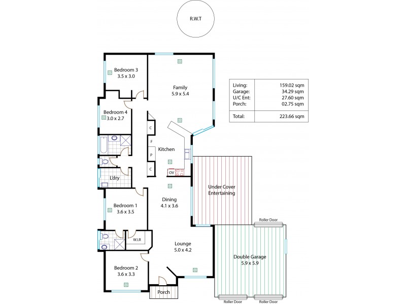 6 Silkie Court, Parafield Gardens SA 5107 Floorplan