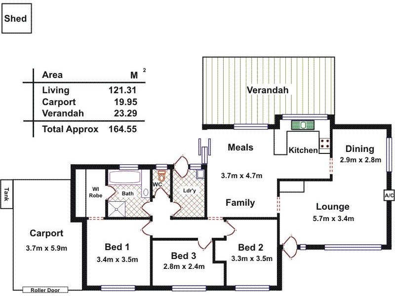 2 Osborne Avenue, Salisbury Plain SA 5109 Floorplan