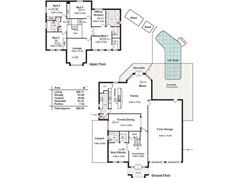 6 Lakewood Court, Mawson Lakes SA 5095 Floorplan