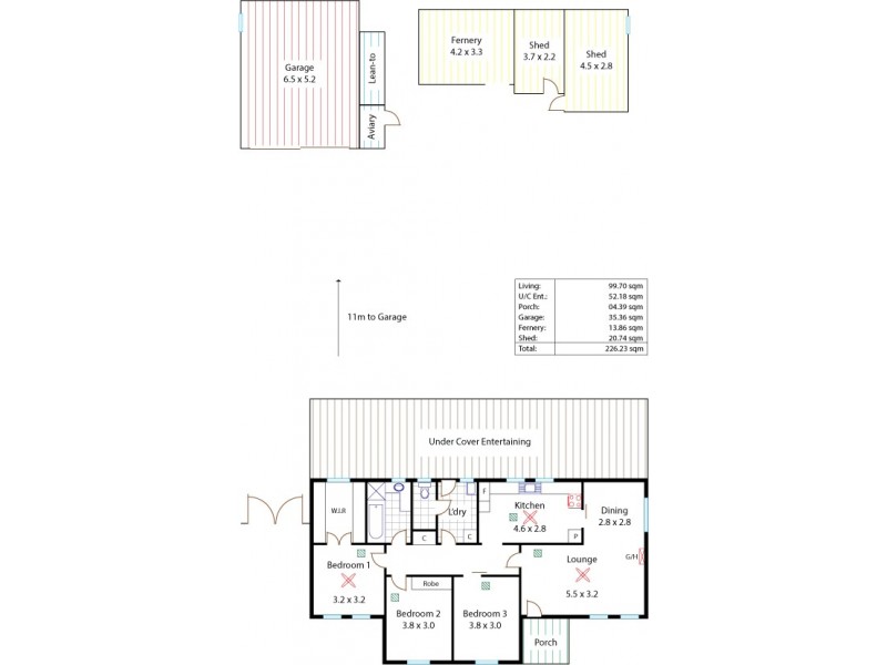 6 Goodall Crescent, Salisbury SA 5108 Floorplan