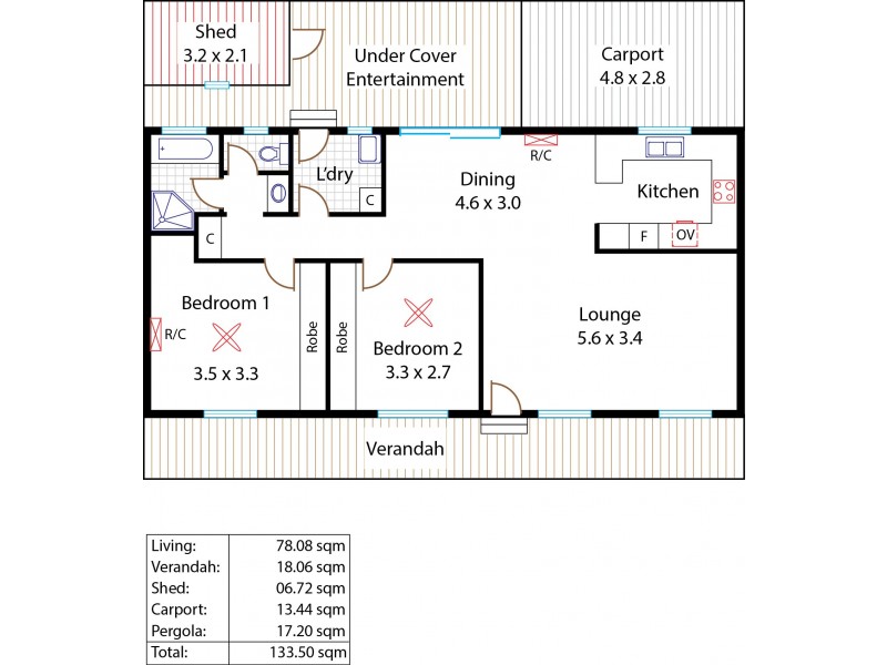 Site 228 Wattle Street, Hillier SA 5116 Floorplan