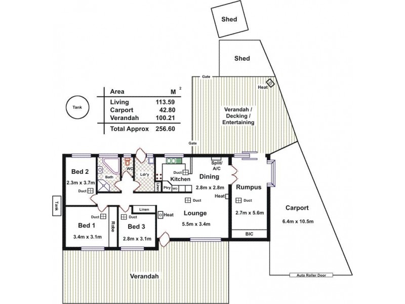 15 Symor Court, Parafield Gardens SA 5107 Floorplan