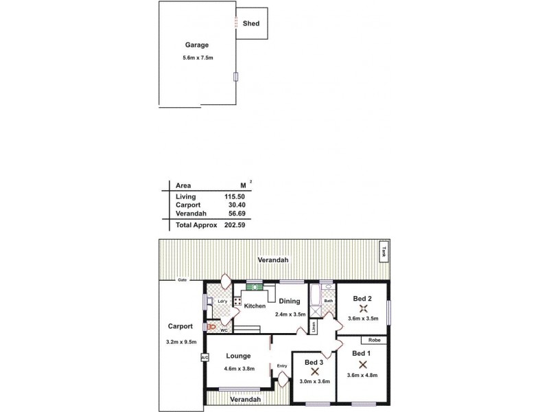 82 Barbara Road, Salisbury East SA 5109 Floorplan