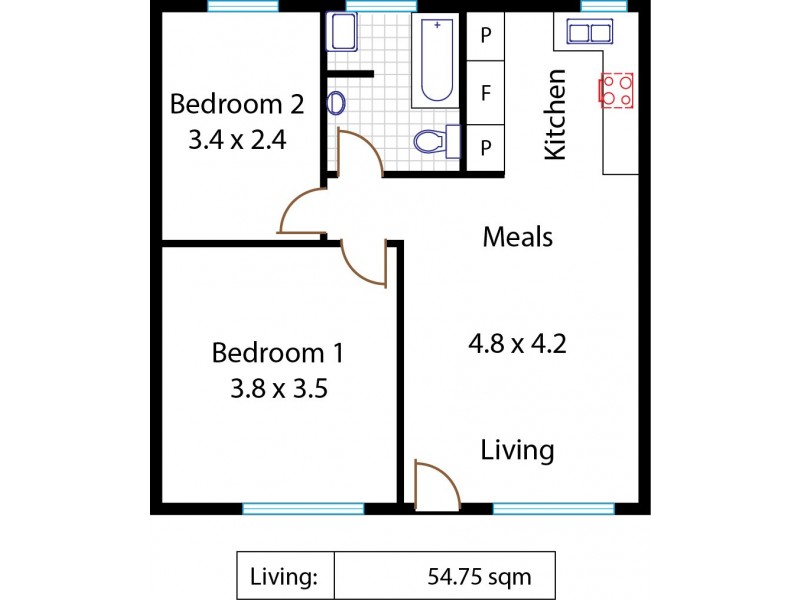 59/6 Loades Street, Salisbury SA 5108 Floorplan