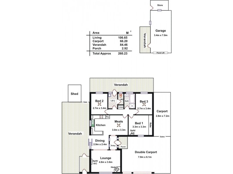 11 Kalimna Crescent, Paralowie SA 5108 Floorplan