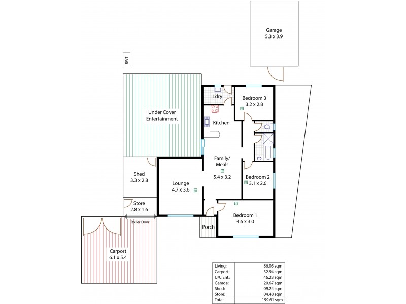 16 Hopner Avenue, Burton SA 5110 Floorplan