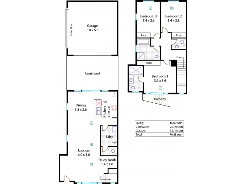 11/55-59 Grasswren Way, Mawson Lakes SA 5095 Floorplan