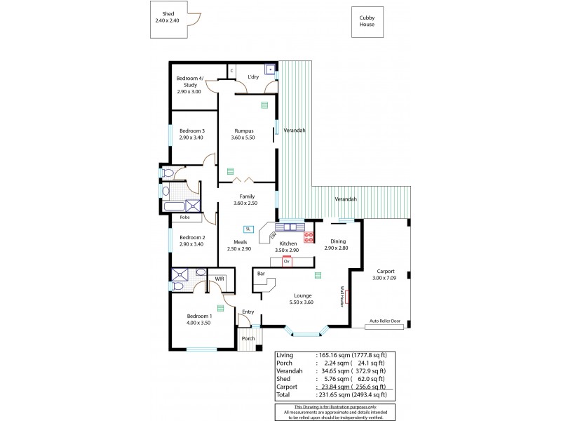 10 Starling Court, Wynn Vale SA 5127 Floorplan