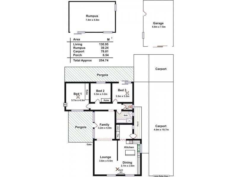 55 Thompson Avenue, Salisbury Downs SA 5108 Floorplan