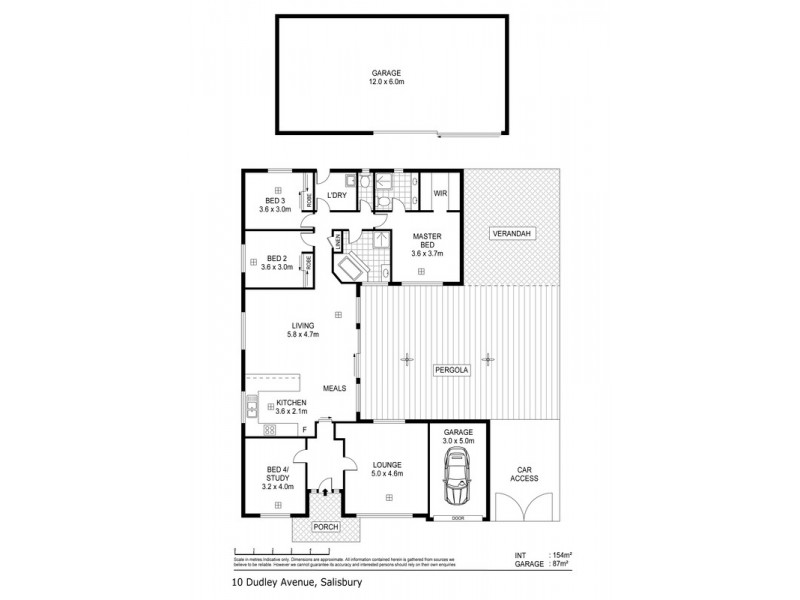 10 Dudley Avenue, Salisbury SA 5108 Floorplan