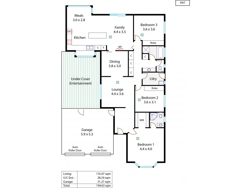 18 Jameson Court, Greenwith SA 5125 Floorplan