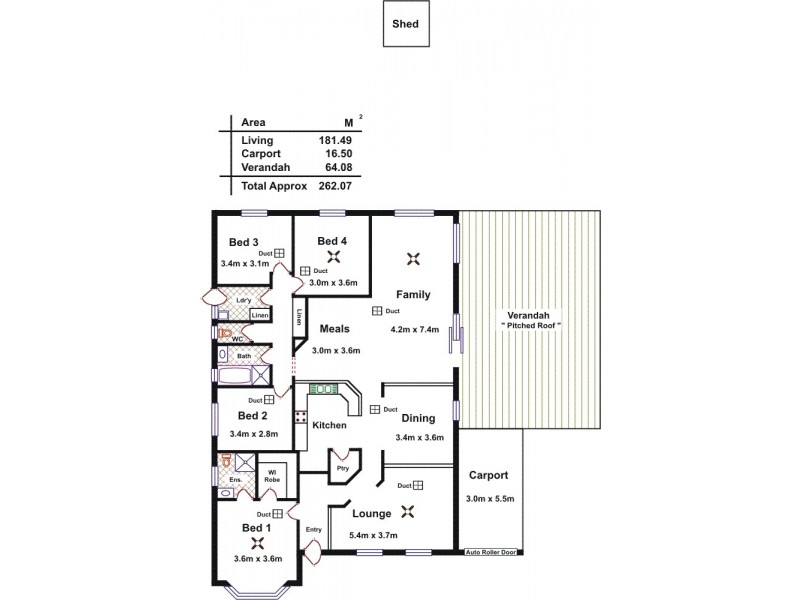 26 Brion Drive, Paralowie SA 5108 Floorplan