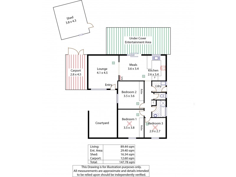 9 Lombard Avenue, Paralowie SA 5108 Floorplan