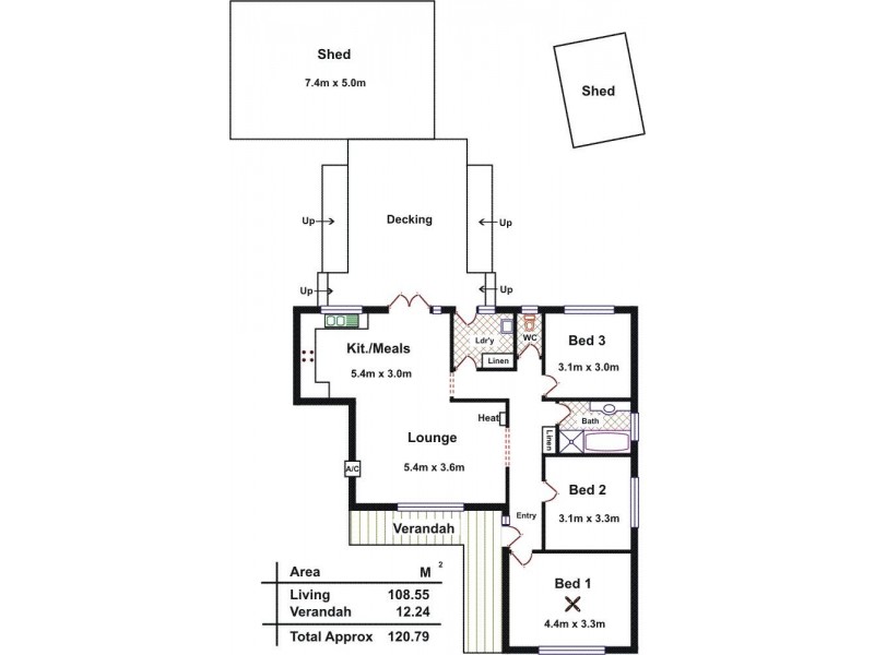 45 Norbury Drive, Salisbury Downs SA 5108 Floorplan