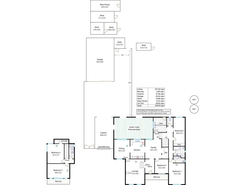 10 Granada Avenue, Gulfview Heights SA 5096 Floorplan
