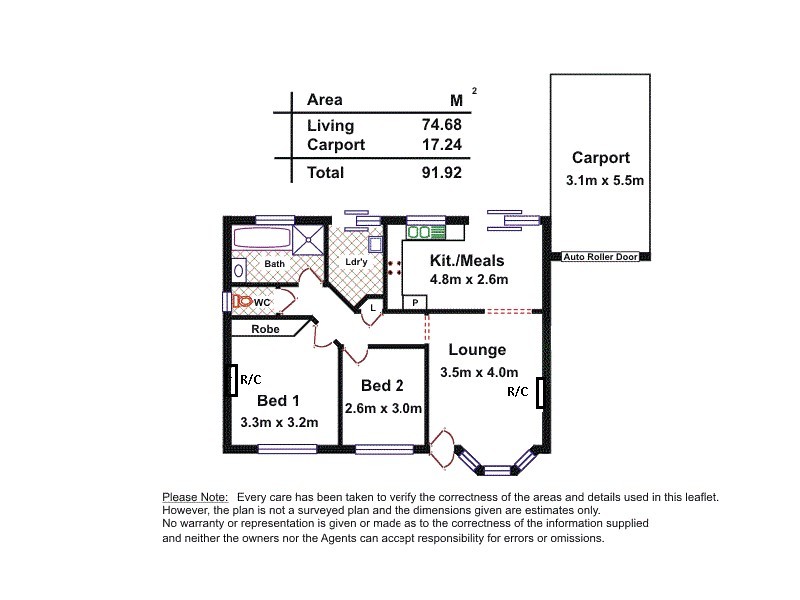 2/16 Fleet Street, Salisbury SA 5108 Floorplan