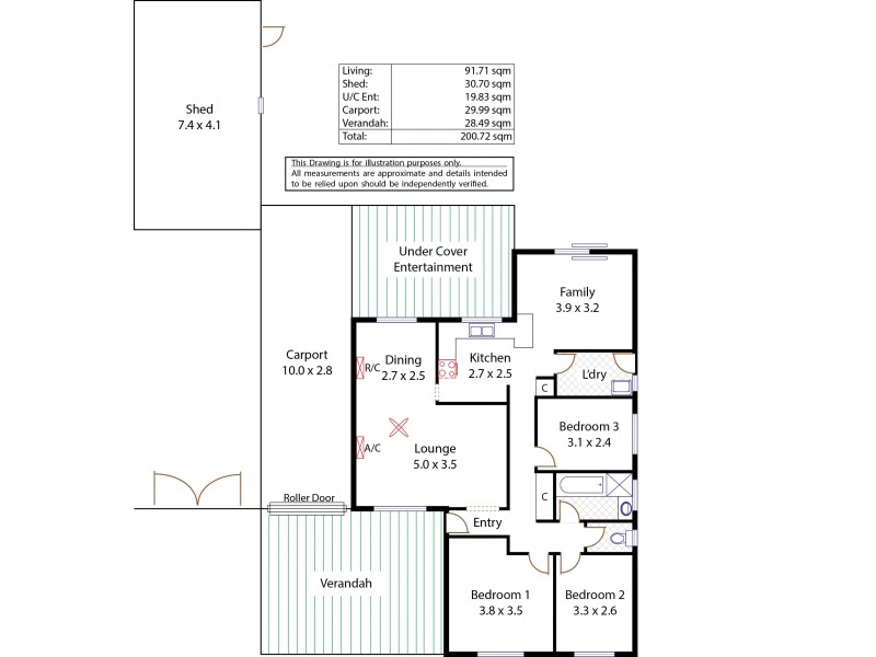 48 Shepley Crescent, Burton SA 5110 Floorplan