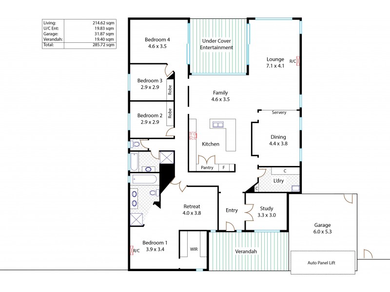 Angle Vale SA 5117 Floorplan