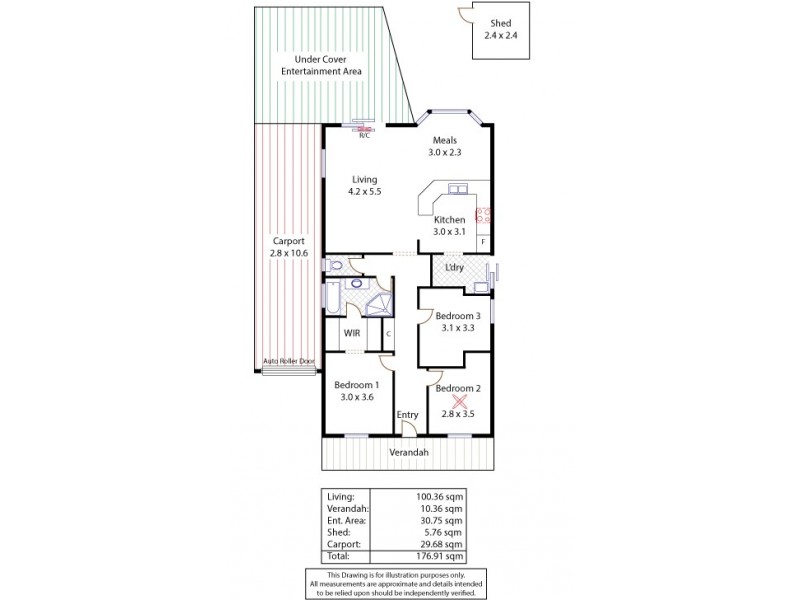 5 Lockwood Drive, Greenwith SA 5125 Floorplan
