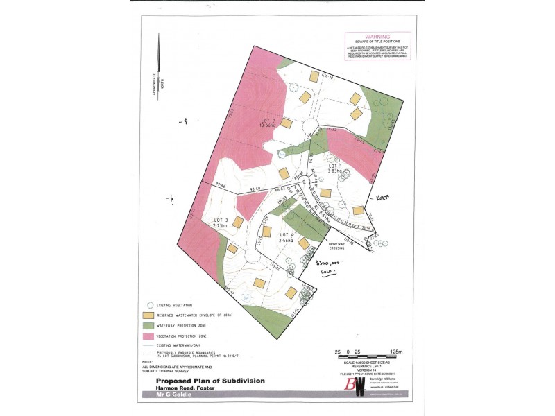 Lot 2 Harmon Road, Foster VIC 3960 Floorplan
